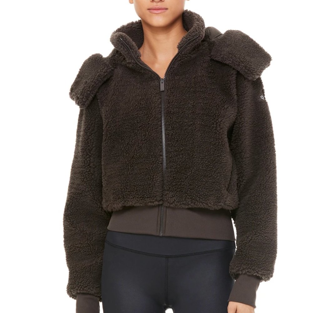 ALO Yoga Foxy Sherpa Jacket Coco